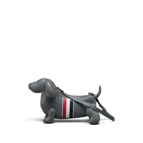 Thom Browne Women Hector Pebble Grain Shoulder Bag - Picture 2 of 6